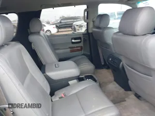 2008 Toyota Sequoia Platinum with VIN 5TDBY67A98S017696, listed as a IAAI auction lot 41499083 with 274,117 mi miles. Bid and sale history available at carsss.com. Image 8.