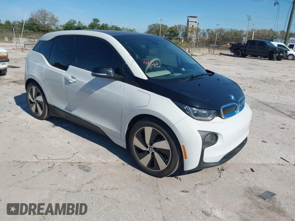 2017 BMW i3 z VIN WBY1Z8C55HV550906, wystawiony jako IAAI lot #41705056 z przebiegiem 79 566 mil mil oraz . Historia ofert i sprzedaży dostępna na DreamBid. Obrazek 1.