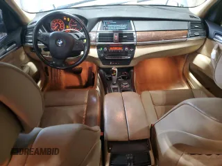 2010 BMW X5 35d with VIN 5UXFF0C54ALT77574, listed as a Copart auction lot 52108425 with 186,766 mi miles and Salvage Title. Bid and sale history available at carsss.com. Image 8.
