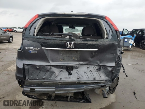 2013 Honda CR-V LX with VIN 3CZRM3H33DG712266, listed as a Copart auction lot 55290575 with 235,924 mi miles and Salvage Title. Bid and sale history available at carsss.com. Image 6.