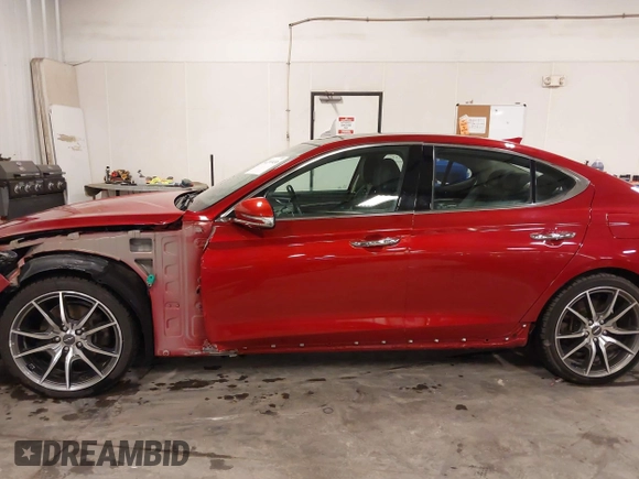 2020 Genesis G70 2.0T with VIN KMTG44LA3LU059816, listed as a IAAI auction lot 42293436 with 49,832 mi miles and . Bid and sale history available at DreamBid. Image 6.