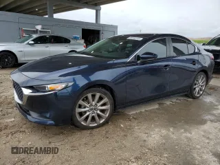 2020 Mazda 3 Select z VIN 3MZBPACLXLM125408, wystawiony jako Copart lot #58555705 z przebiegiem 48 223 mil mil oraz Nie do naprawy • Non repairable. Historia ofert i sprzedaży dostępna na DreamBid. Obrazek 1.