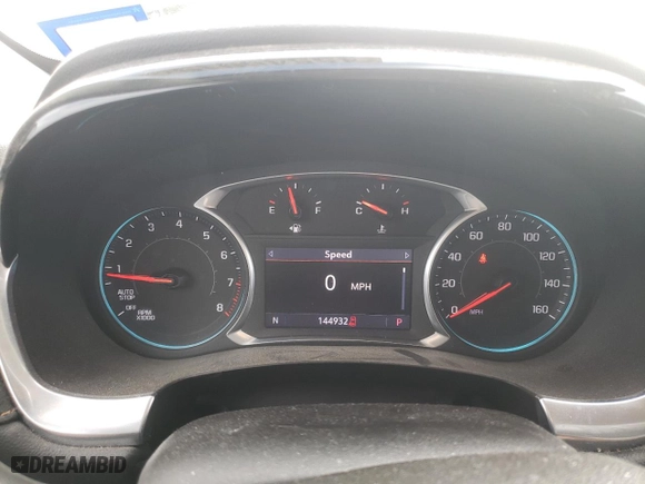 2020 Chevrolet Traverse LT Leather with VIN 1GNEVHKW3LJ215305, listed as a Copart auction lot 45546015 with 144,932 mi miles and Salvage Title. Bid and sale history available at carsss.com. Image 9.
