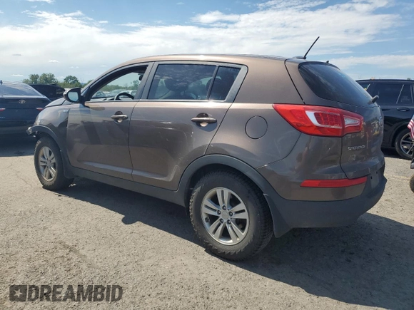 2011 Kia Sportage LX with VIN KNDPBCA2XB7110381, listed as a Copart auction lot 65434035 with 117,025 mi miles and Salvage title. Bid and sale history available at DreamBid. Image 2.