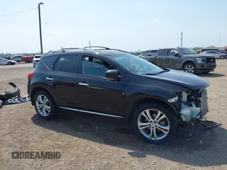 2010 Nissan Murano S with VIN JN8AZ1MU2AW020184, listed as a IAAI auction lot 41919368 with 110,043 mi miles. Bid and sale history available at carsss.com. Image 1.
