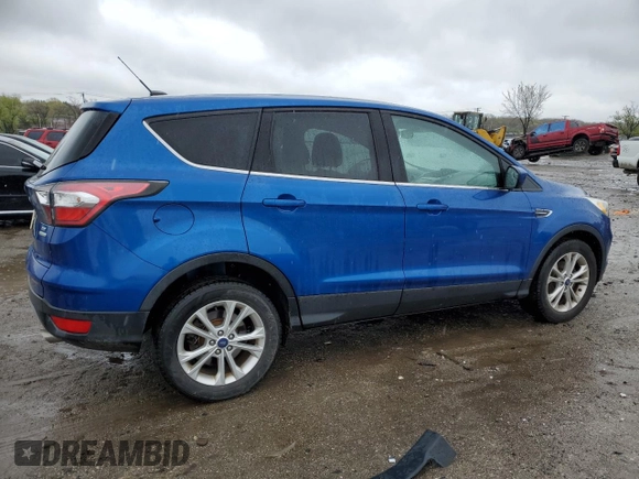 2017 Ford Escape SE with VIN 1FMCU0GD4HUA76377, listed as a Copart auction lot 52024295 with 162,114 mi miles and Salvage Title. Bid and sale history available at carsss.com. Image 3.