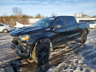 2022 Chevrolet Silverado 1500 Custom Trail Boss with VIN 3GCPDCED9NG629033, listed as a Copart auction lot 42875165 with 42,537 mi miles and Salvage Title. Bid and sale history available at DreamBid. Image 1.