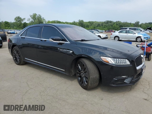 2020 Lincoln Continental Reserve z VIN 1LN6L9NC4L5605991, wystawiony jako Copart lot #60819325 z przebiegiem 46 238 mil mil oraz Szkoda całkowita • Salvage title. Historia ofert i sprzedaży dostępna na DreamBid. Obrazek 4.