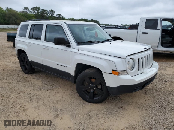2015 Jeep Patriot Altitude Edition with VIN 1C4NJPBA7FD156748, listed as a Copart auction lot 51769495 with 102,342 mi miles and Salvage Title. Bid and sale history available at carsss.com. Image 4.