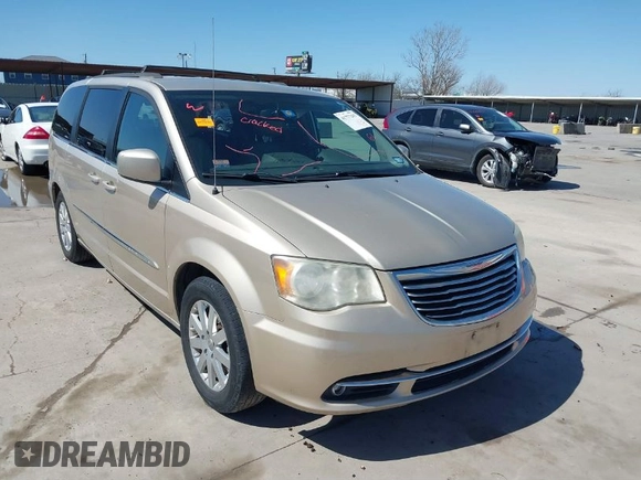2012 Chrysler Town & Country Touring with VIN 2C4RC1BG7CR345261, listed as a IAAI auction lot 41777203 with 158,732 mi miles. Bid and sale history available at carsss.com. Image 1.