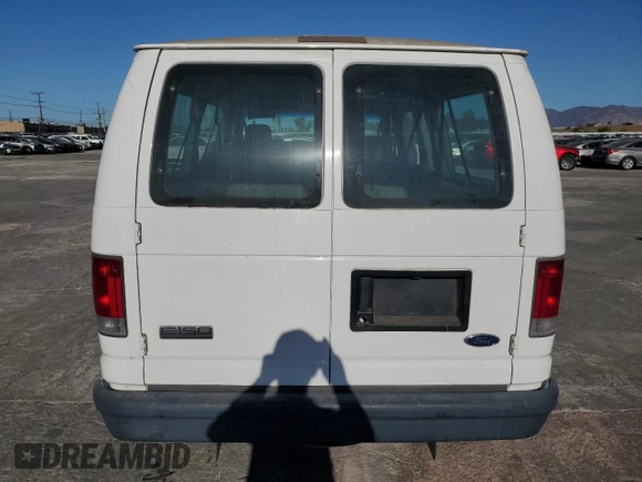 2008 Ford Econoline Passenger XL with VIN 1FMNE11W38DA13843, listed as a Copart auction lot 81769724 with 112,367 mi miles and Salvage Title. Bid and sale history available at DreamBid. Image 6.