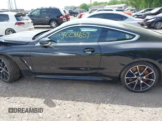 2019 BMW 8 Series M850i xDrive with VIN WBABC4C59KBU96788, listed as a IAAI auction lot 42286659 with 26,913 mi miles and . Bid and sale history available at DreamBid. Image 14.