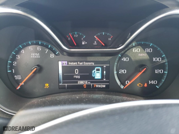 2016 Chevrolet Impala LS with VIN 2G11X5SA1G9171965, listed as a Copart auction lot 81454804 with 236,012 mi miles and Salvage Title. Bid and sale history available at carsss.com. Image 9.