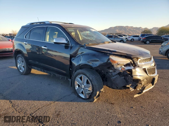 2012 Chevrolet Equinox LTZ with VIN 2GNFLGEK7C6218461, listed as a Copart auction lot 84112844 with 130,006 mi miles and Salvage Title. Bid and sale history available at carsss.com. Image 4.