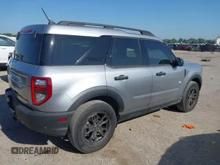 2023 Ford Bronco Sport Big Bend with VIN 3FMCR9B67PRD28644, listed as a IAAI auction lot 42307384 with 41,045 mi miles and . Bid and sale history available at DreamBid. Image 4.