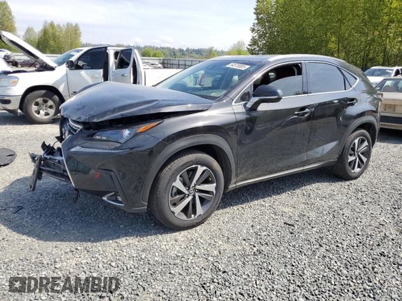 2019 Lexus NX with VIN JTJBARBZ7K2212775, listed as a Copart auction lot 54570085 with 41,946 mi miles and Salvage Title. Bid and sale history available at carsss.com. Image 1.