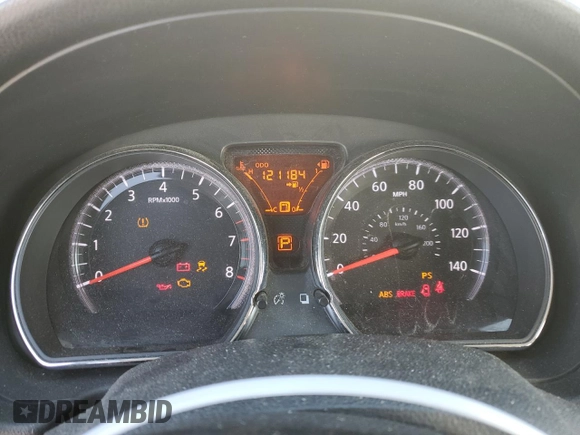 2017 Nissan Note SL with VIN 3N1CE2CP2HL376414, listed as a Copart auction lot 42743705 with 121,184 mi miles and Clean title. Bid and sale history available at DreamBid. Image 9.
