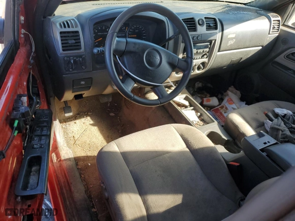2005 Chevrolet Colorado 1SC LS Z85 with VIN 1GCDT136358248279, listed as a Copart auction lot 73784094 with 123,220 mi miles and Salvage Title. Bid and sale history available at carsss.com. Image 8.