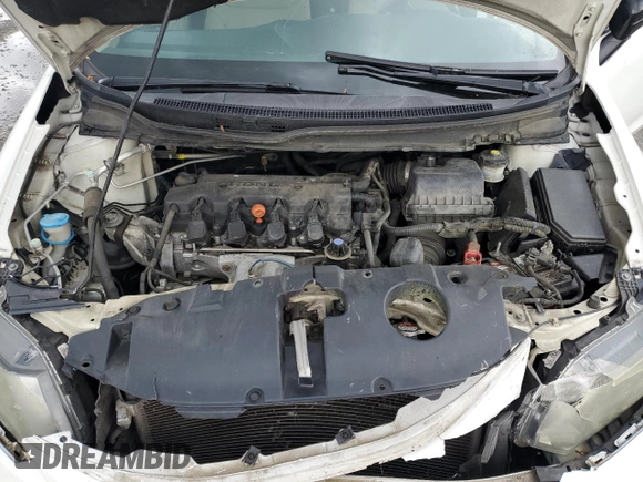 2014 Honda Civic LX with VIN 2HGFB2F50EH534896, listed as a Copart auction lot 52857245 with 157,284 mi miles and Salvage Title. Bid and sale history available at DreamBid. Image 12.