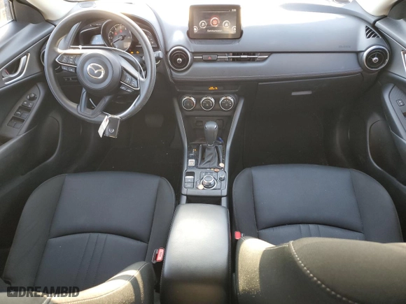 2021 Mazda CX-3 Sport with VIN JM1DKDB79M1512613, listed as a Copart auction lot 44962055 with 53,290 mi miles and Salvage Title. Bid and sale history available at carsss.com. Image 8.