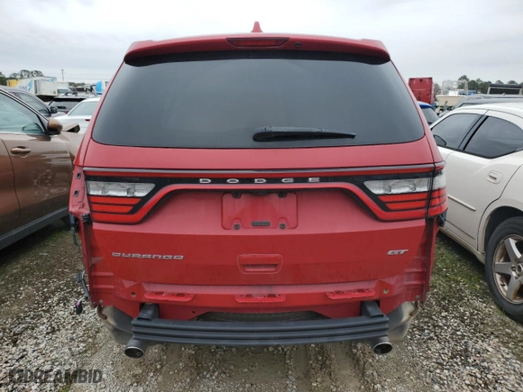 2020 Dodge Durango GT Plus with VIN 1C4RDHDGXLC145812, listed as a Copart auction lot 41498785 with 113,462 mi miles and Salvage Title. Bid and sale history available at carsss.com. Image 6.