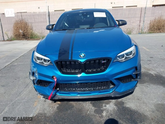 2021 BMW M2 Competition with VIN WBS2U7C08M7J67360, listed as a IAAI auction lot 41647051 with NaN miles. Bid and sale history available at carsss.com. Image 12.