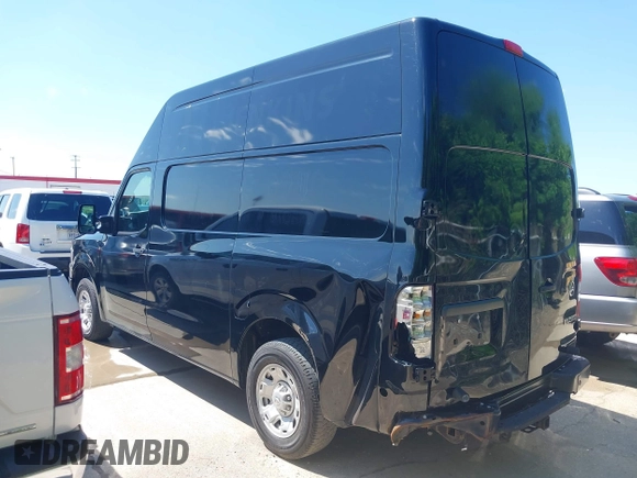 2020 Nissan NV Cargo SV with VIN 1N6AF0LYXLN801589, listed as a IAAI auction lot 42082102 with 65,616 mi miles and . Bid and sale history available at DreamBid. Image 3.