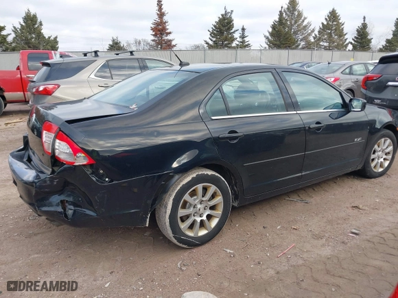 2008 Mercury Milan with VIN 3MEHM07Z68R656466, listed as a IAAI auction lot 41107064 with 217,619 mi miles. Bid and sale history available at carsss.com. Image 4.