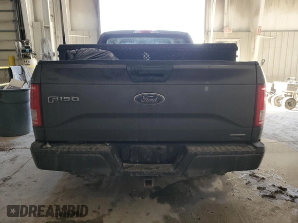 2016 Ford F-150 XL with VIN 1FTEX1C82GKF98647, listed as a Copart auction lot 46437715 with Not Provided miles and Salvage Title. Bid and sale history available at carsss.com. Image 6.