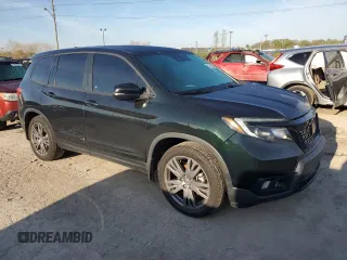 2019 Honda Passport EX-L with VIN 5FNYF7H56KB003404, listed as a Copart auction lot 53935625 with 66,890 mi miles and Salvage title. Bid and sale history available at DreamBid. Image 4.