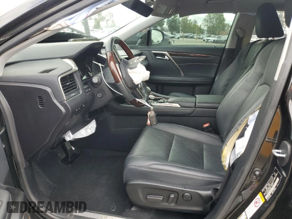 2019 Lexus RX with VIN 2T2BGMCA4KC034950, listed as a Copart auction lot 46860385 with 0 mi miles and Salvage Title. Bid and sale history available at carsss.com. Image 7.
