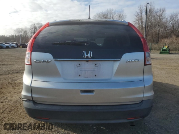 2012 Honda CR-V EX-L with VIN JHLRM4H7XCC003997, listed as a Copart auction lot 47689255 with 165,966 mi miles and Salvage Title. Bid and sale history available at carsss.com. Image 6.