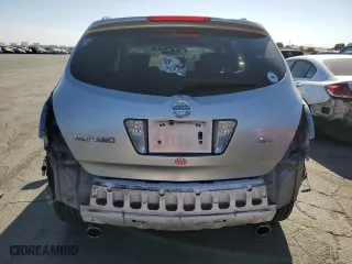 2005 Nissan Murano SL with VIN JN8AZ08T35W325047, listed as a Copart auction lot 69662484 with 132,492 mi miles and Salvage Title. Bid and sale history available at carsss.com. Image 6.