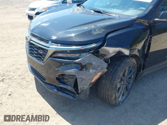 2022 Chevrolet Equinox RS with VIN 2GNAXMEVXN6148187, listed as a IAAI auction lot 42059131 with 28,109 mi miles and . Bid and sale history available at DreamBid. Image 6.