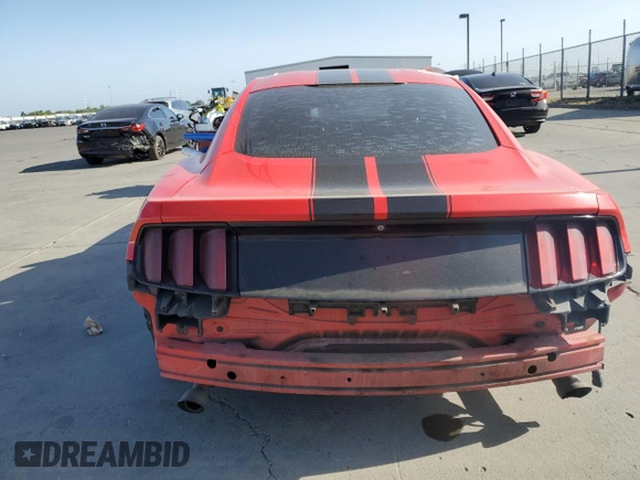 2015 Ford Mustang V6 with VIN 1FA6P8AM3F5345921, listed as a Copart auction lot 59231455 with 130,844 mi miles and Salvage title. Bid and sale history available at DreamBid. Image 6.