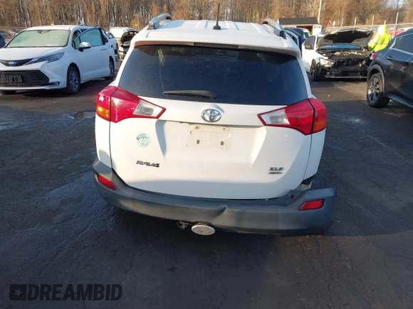2014 Toyota RAV4 XLE with VIN 2T3RFREV1EW202699, listed as a IAAI auction lot 41117670 with 141,560 mi miles and . Bid and sale history available at DreamBid. Image 16.