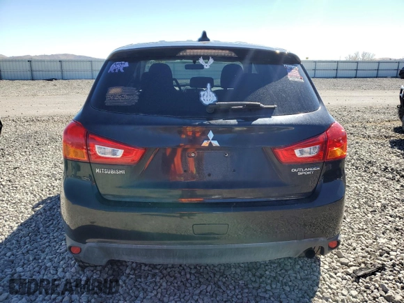 2017 Mitsubishi Outlander Sport ES 2.0 with VIN JA4AP3AU0HZ056413, listed as a Copart auction lot 50249385 with 61,076 mi miles and Salvage Title. Bid and sale history available at carsss.com. Image 6.