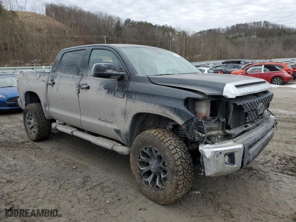 2020 Toyota Tundra 4WD SR5 with VIN 5TFDY5F10LX905664, listed as a Copart auction lot 43114045 with 59,322 mi miles and Salvage Title. Bid and sale history available at carsss.com. Image 4.