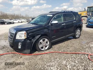 2012 GMC Terrain SLT-2 with VIN 2GKFLWE52C6354644, listed as a Copart auction lot 48790245 with 91,362 mi miles and Salvage Title. Bid and sale history available at DreamBid. Image 1.