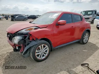 2016 Nissan Juke SL with VIN JN8AF5MR7GT606868, listed as a Copart auction lot 59045945 with 42,876 mi miles and Salvage title. Bid and sale history available at DreamBid. Image 1.