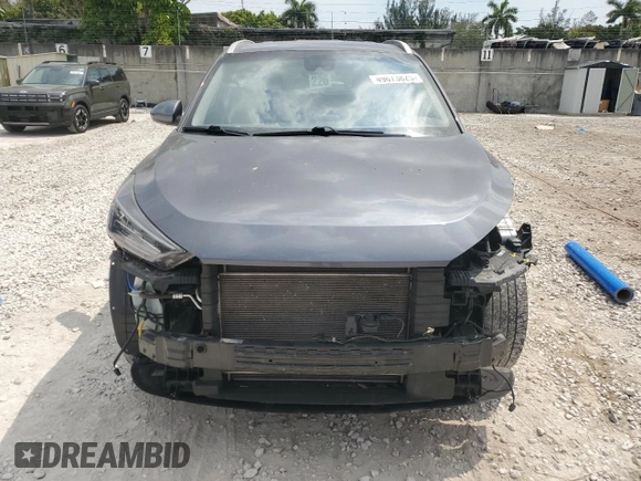 2021 Hyundai Tucson Ultimate with VIN KM8J33AL6MU318821, listed as a Copart auction lot 49673825 with 36,110 mi miles and Salvage title. Bid and sale history available at DreamBid. Image 5.