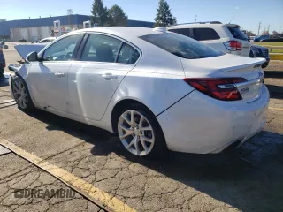 2016 Buick Regal GS with VIN 2G4GV5GX0G9109652, listed as a Copart auction lot 77699124 with 129,264 mi miles and Clean Title. Bid and sale history available at DreamBid. Image 2.
