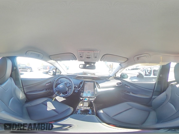 2021 Toyota Prius LE with VIN JTDKAMFP6M3166979, listed as a Copart auction lot 49648705 with 10,689 mi miles and Salvage Title. Bid and sale history available at DreamBid. Image 12.