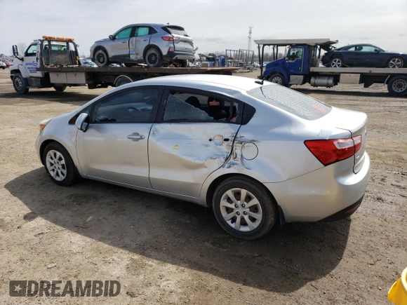 2013 Kia Rio LX with VIN KNADM4A37D6102806, listed as a Copart auction lot 52208465 with 193,754 mi miles and Clean Title. Bid and sale history available at DreamBid. Image 2.