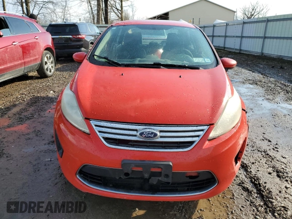 2012 Ford Fiesta SE with VIN 3FADP4BJ2CM101199, listed as a Copart auction lot 50337085 with 185,123 mi miles and Salvage Title. Bid and sale history available at DreamBid. Image 5.