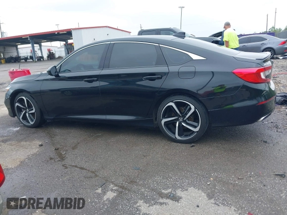 2019 Honda Accord Sport with VIN 1HGCV1F30KA012802, listed as a IAAI auction lot 41903148 with 144,883 mi miles and . Bid and sale history available at DreamBid. Image 14.