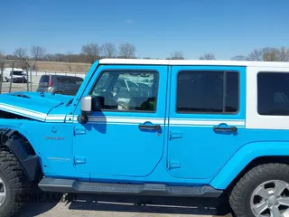 2017 Jeep Wrangler Unlimited Sahara with VIN 1C4BJWEG8HL655998, listed as a IAAI auction lot 41906919 with 100,350 mi miles and . Bid and sale history available at DreamBid. Image 15.