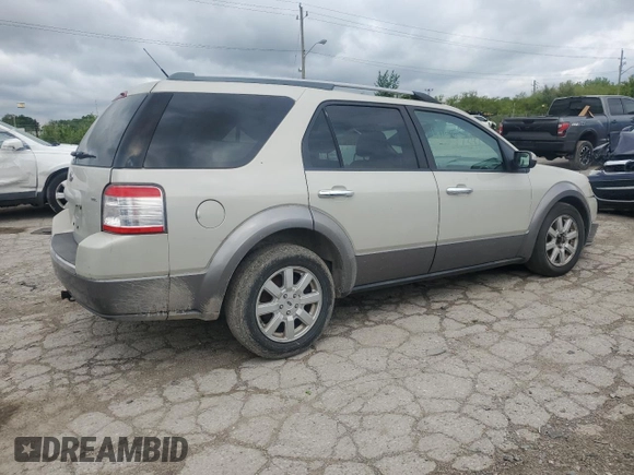2008 Ford Taurus X SEL z VIN 1FMDK02W58GA14293, wystawiony jako Copart lot #57664585 z przebiegiem 145 529 mil mil oraz Szkoda całkowita • Salvage title. Historia ofert i sprzedaży dostępna na DreamBid. Obrazek 3.