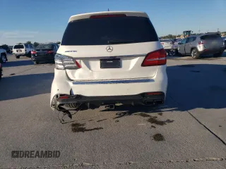 2018 Mercedes-Benz GLS with VIN 4JGDF7FE5JB080893, listed as a Copart auction lot 72079533 with 69,909 mi miles. Bid and sale history available at carsss.com. Image 6.