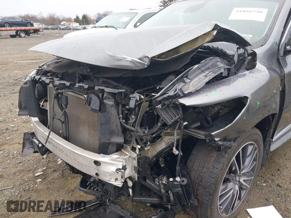 2016 Infiniti QX60 with VIN 5N1AL0MM1GC502111, listed as a IAAI auction lot 41866740 with 97,360 mi miles and . Bid and sale history available at DreamBid. Image 6.